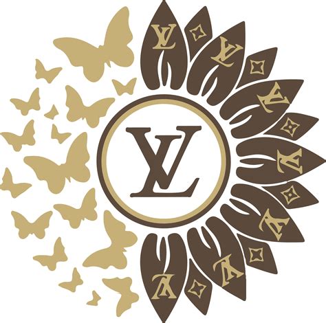 louis vuitton flower sign|louis vuitton logo outline.